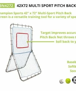 Champion Multi Sport Net Pitch Back Screen -Baseball Sales Store CHA BN4272 5