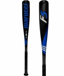 Clearance – Marucci F5 Junior Big Barrel Black USSSA (-10) Baseball Bat: MJBBF52