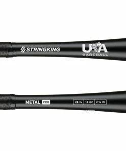 Clearance – StringKing Metal PRO (-10) USA Baseball Bat: SKUSMP10 -Baseball Sales Store StringKing Baseball Metal Pro USABat Bat 28 Inch Close Up base 2x 800x
