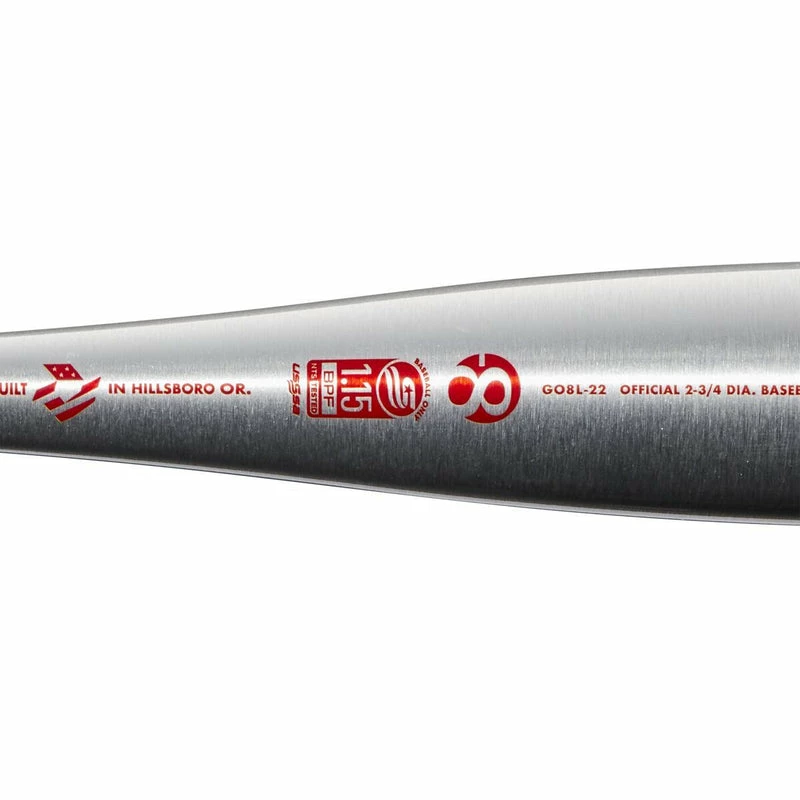 Clearance – 2022 DeMarini The Goods One Piece (-8) USSSA Baseball Bat: WTDXGO8-22 - Image 7