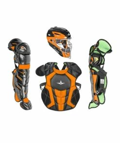 All-Star Youth System7 Axis Catcher's Kit - Ages 12-16 - CKCC1216S7XTT -Baseball Sales Store f blackorange